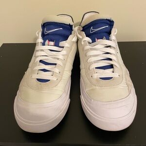 Nike White and Blue Sneakers-air force 1 low drop 354 (Men’s)